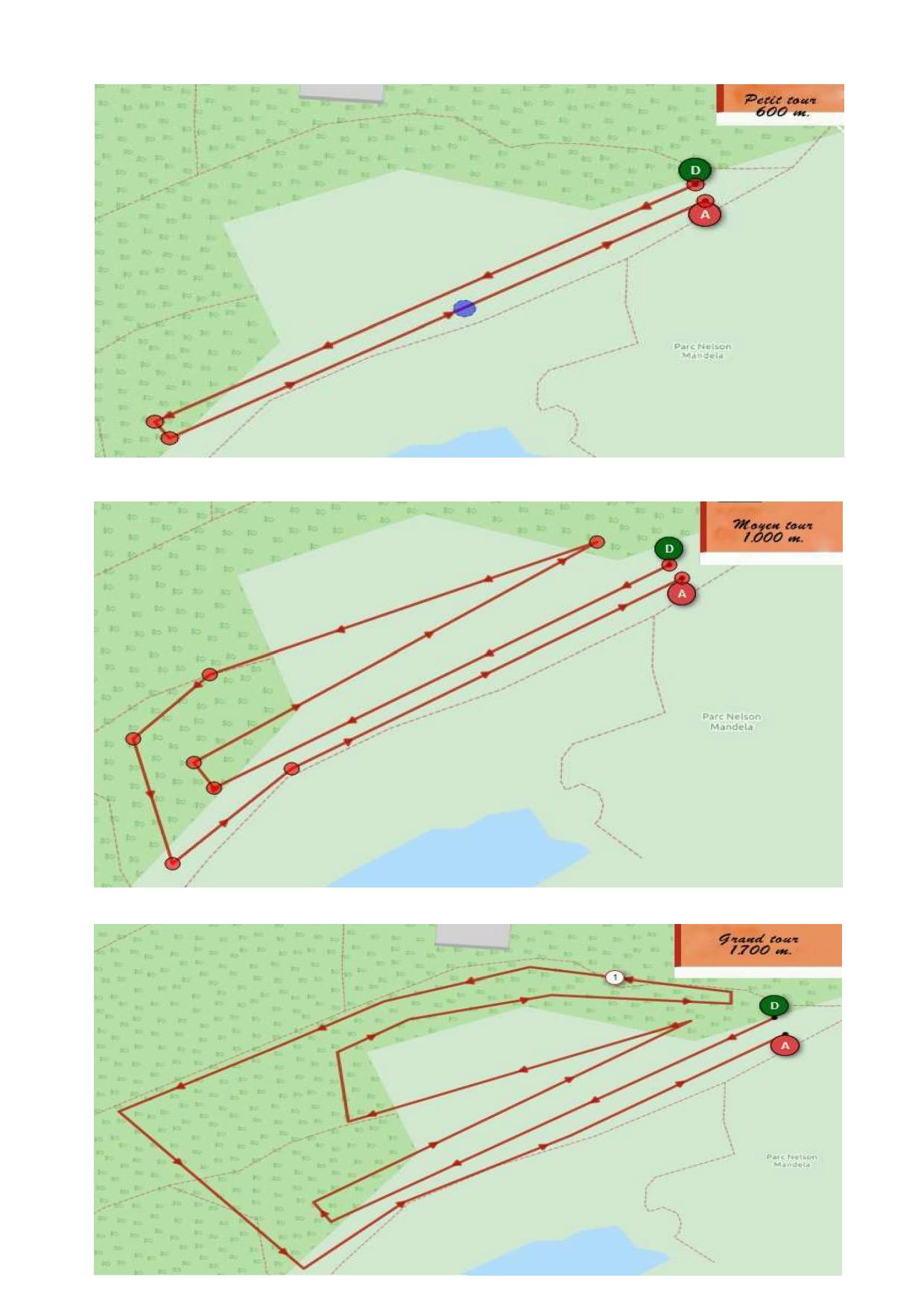 Plan du cross de Gosselies